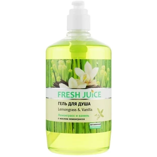 Ельфа "FJ" Крем-гель для душу Lemongrass & Vanilla, 750мл