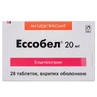 Эссобел табл. п/о 20 мг блистер №28