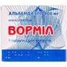 Вормил табл. жев. 400 мг блистер