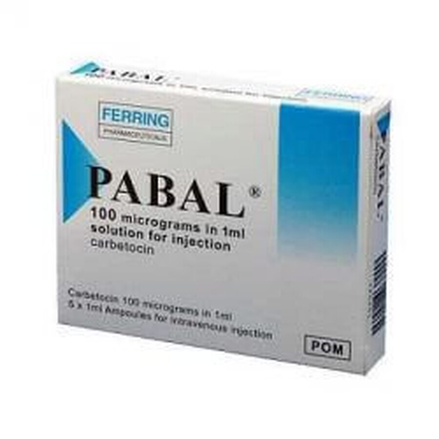 Пабал р-р д/ин. 100 мкг/мл амп. 1 мл: цены и характеристики