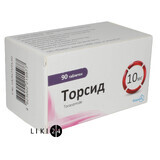 Торсид табл. 10 мг блістер №90