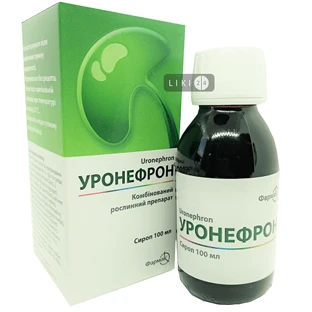 Уронефрон сироп фл. 100 мл, в пачці