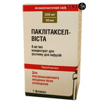 Паклітаксел-віста конц. д/р-ну д/інф. 6 мг/мл фл. 50 мл: ціни та характеристики