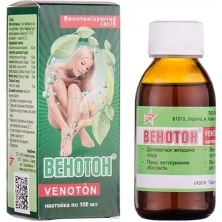 Венотон настоянка фл. 100 мл