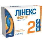Лінекс Форте капс. тверд. блістер №7: ціни та характеристики