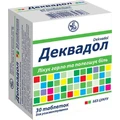 Деквадол табл. д/розсмоктування блістер №30