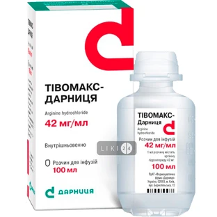 Тівомакс-Дарниця р-н д/інф. 42 мг/мл фл. 100 мл