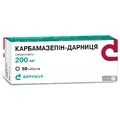 Карбамазепін-Дарниця табл. 200 мг контурн. чарунк. уп. №50