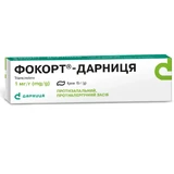 Фокорт-дарниця крем 1 мг/г туба 15 г, в пачці