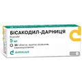 Бісакодил-Дарниця табл. в/о кишково-розч. 0,005 г контурн. чарунк. уп., в пачці №30