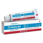 Поверкорт крем 0,05 % туба 15 г: цены и характеристики