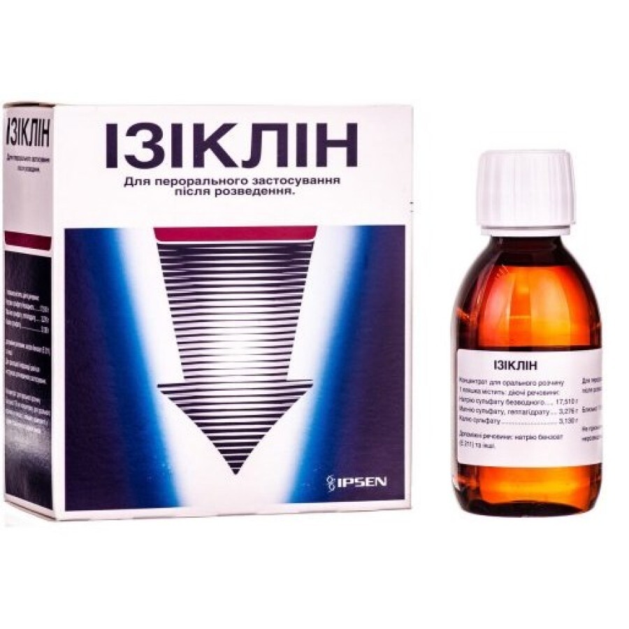 Изиклин концентрат д/орал. р-ра бутылка 176 мл №2