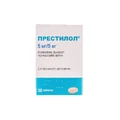 Престилол 5мг/5мг табл. п/плен. оболочкой 5 мг/5 мг контейнер №30