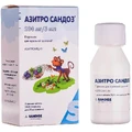 Азитро Сандоз пор. д/орал. сусп. 200 мг/5 мл фл. 24,8 г, д/п 30 мл