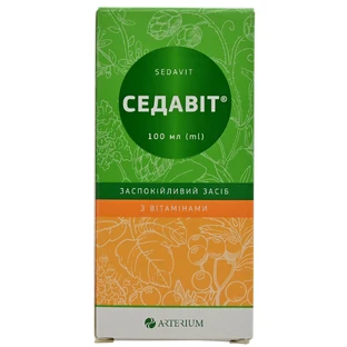 Седавіт р-н орал. фл. скляний 100 мл, в пачці