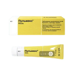 Пульмекс мазь д/зовн. застос. туба 40 г