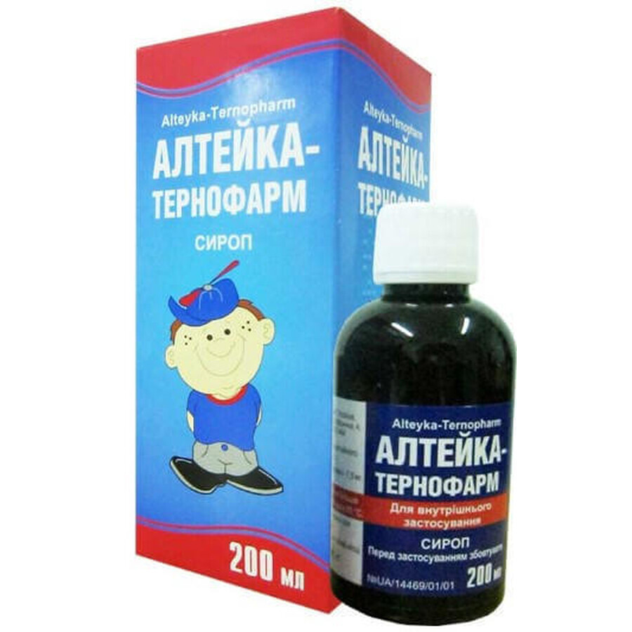 Алтейка-Тернофарм сироп фл. 200 мл: ціни та характеристики