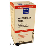 Карбоплатин-виста конц. д/р-ра д/инф. 150 мг фл. 15 мл