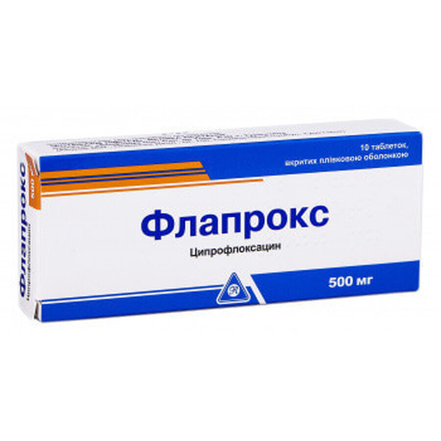 Флапрокс таблетки п/плен. оболочкой 500 мг блистер №10