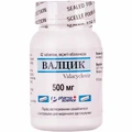 Валцик табл. в/о 500 мг фл. №42