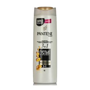 Шампунь Pantene Pro-V 3в1 Густе та Міцне 360 мл