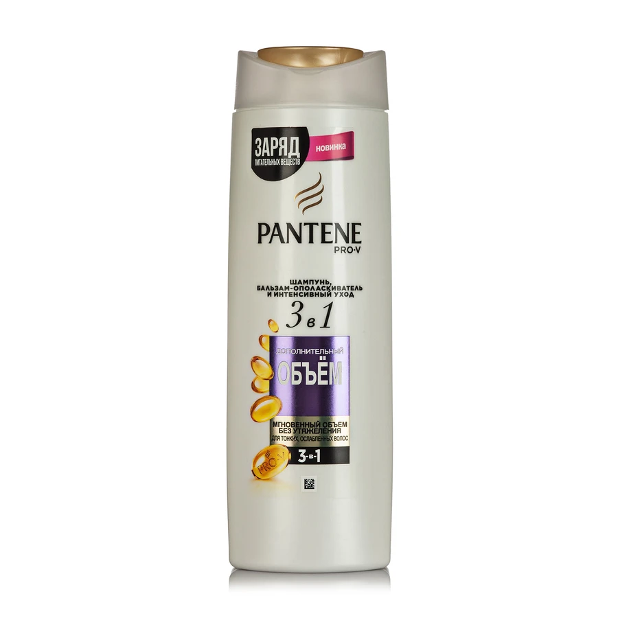 Шампунь Pantene Pro-V 3в1 Додатковий об'єм 360 мл: ціни та характеристики