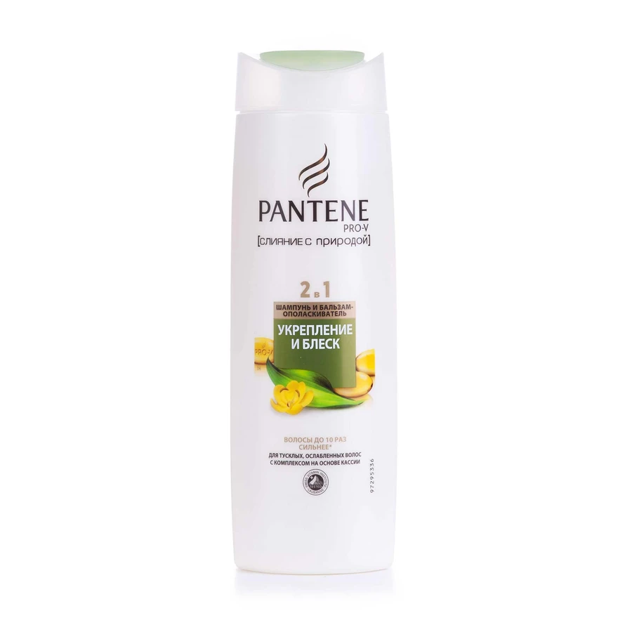 Шампунь Pantene Pro-V 3в1 Nature Fusion Зміцнення та блиск 360 мл: ціни та характеристики