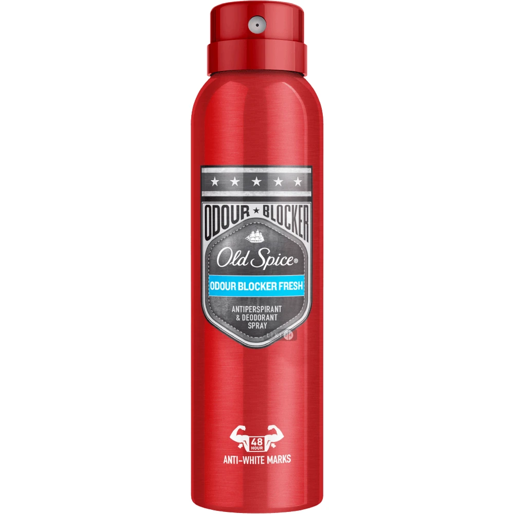 Дезодорант-антиперспірант Old Spice Odour Blocker Fresh Аерозольний 150 мл: ціни та характеристики