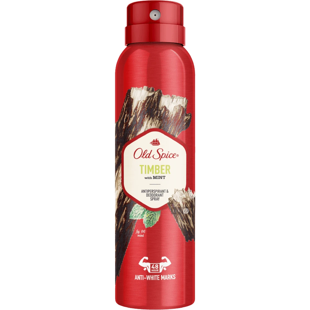Дезодорант-антиперспірант Old Spice Timber Аерозольний 150 мл: ціни та характеристики
