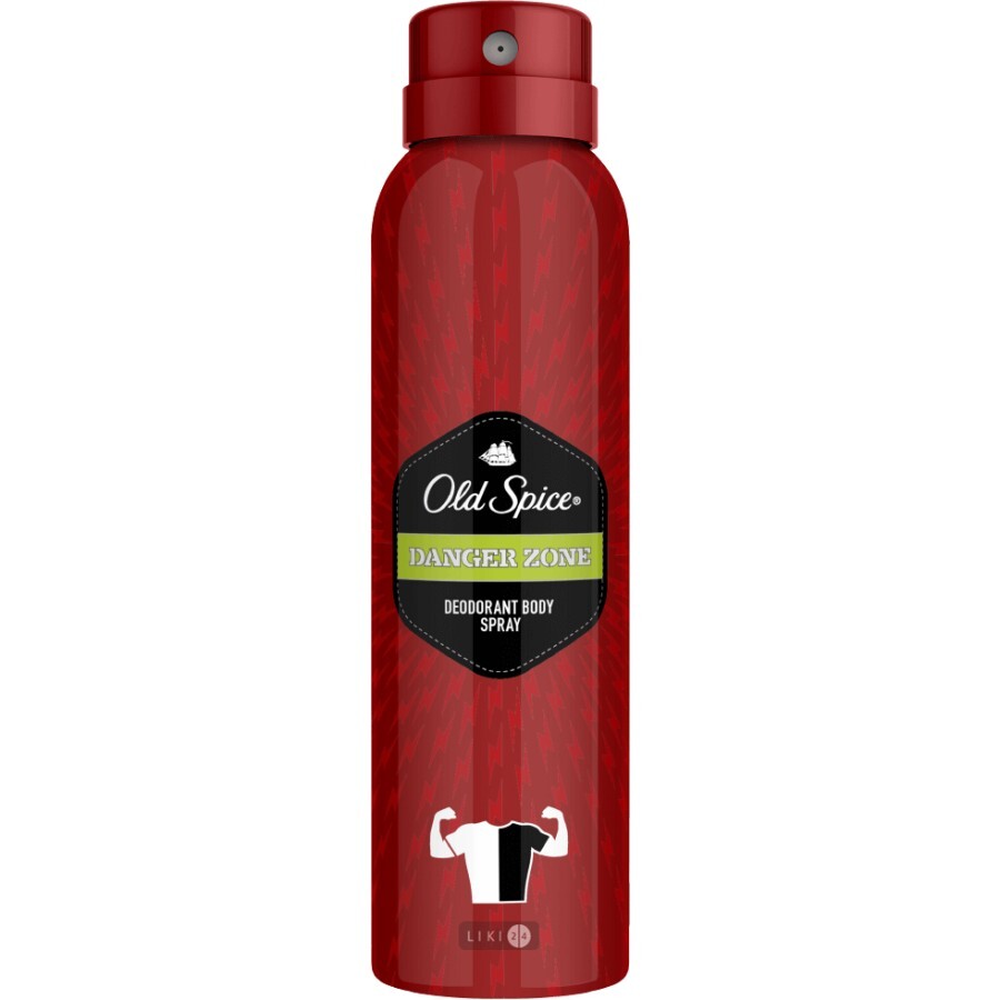 Дезодорант-спрей для чоловіків Old Spice Danger Zone 150 мл: ціни та характеристики