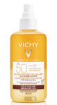 Спрей Vichy Capital Soleil, солнцезащитный водный, двухфазный, для лица и тела, с бета-каротином, SPF-50, 200 мл