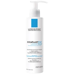 Очищающий гель La Roche-Posay Cicaplast B5 для успокоения кожи лица и тела младенцев, детей и взрослых, 200 мл