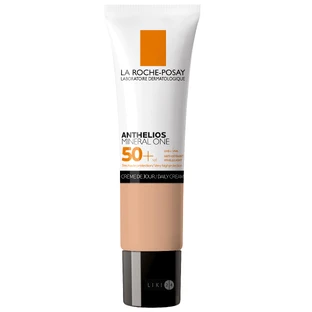 Тональный крем La Roche-Posay Anthelios Mineral One, увлажняющий солнцезащитный, для ежедневного использования, SPF 50+, оттенок 03, 30 мл
