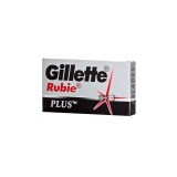 Змінні леза Gillette Rubie Platinum Plus для безпечних бритв 5 шт