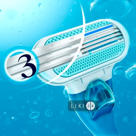 Станок для гоління Venus Smooth жіночий з 2 змінними картриджами: ціни та характеристики