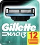 Змінні картриджі для гоління Gillette Mach3 чоловічі 12 шт