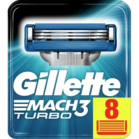 Сменные картриджи для бритья Gillette Mach3 Turbo мужские 8 шт: цены и характеристики