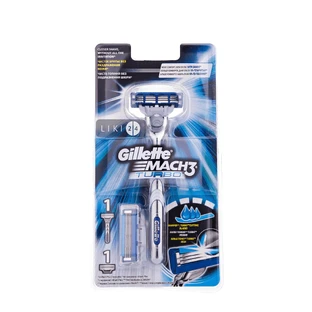 Станок для бритья Gillette Mach3 Turbo мужской с 2 сменными картриджами