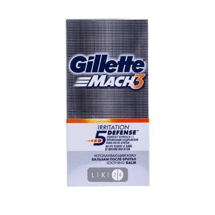 Бальзам после бритья Gillette Mach3 Soothing Успокаивающий кожу 100 мл
