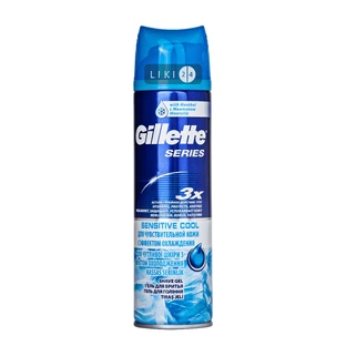 Гель для бритья Gillette Series Sensitive Cool 200 мл