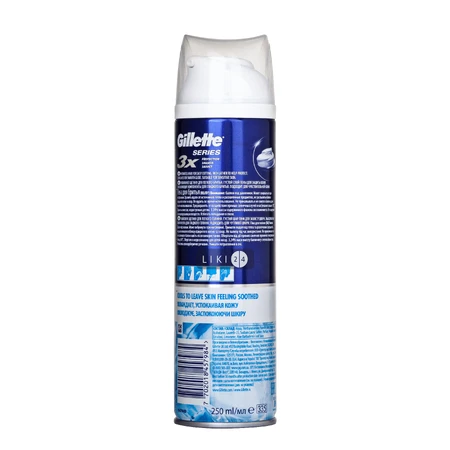 Пена для бритья Gillette Series Sensitive Cool 250 мл: цены и характеристики