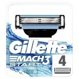 Сменные картриджи для бритья Gillette Mach 3 Start мужские 4 шт