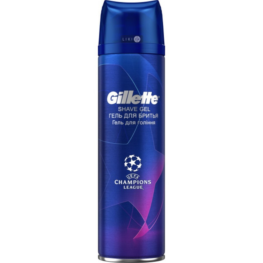 Гель для гоління Gillette Fusion 5 Ultra Sensitive 200 мл: ціни та характеристики