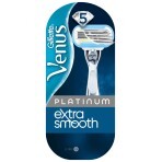 Станок для гоління Venus Platinum Extra Smooth жіночий з 1 змінним картриджем: ціни та характеристики