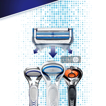 Змінні картриджі для гоління Gillette SkinGuard Sensitive чоловічі 6 шт: ціни та характеристики