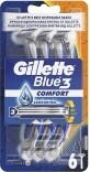 Одноразовые станки для бритья Gillette Blue 3 Comfort мужские 6 шт