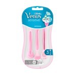 Одноразовые станки для бритья Venus Smooth Sensitive женские 3 шт: цены и характеристики