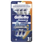 Бритвы одноразовые Gillette Blue3 Comfort 3 шт: цены и характеристики