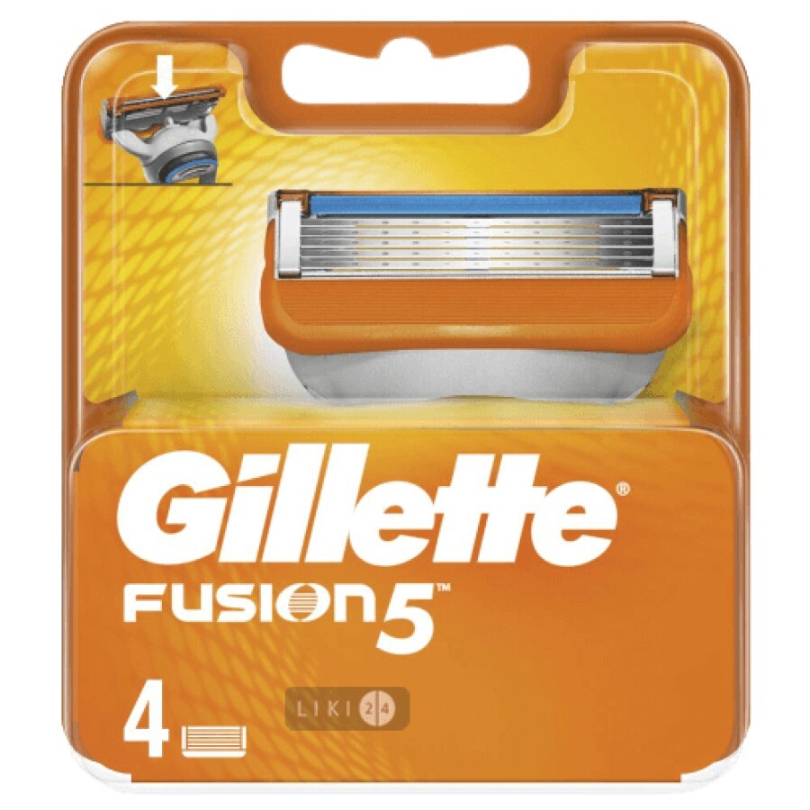 Сменные картриджи для бритья Gillette Fusion5 мужские 4 шт: цены и характеристики