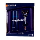 Подарунковий Набір Gillette Fusion5 Бритва Gillette Fusion5 + Гель для гоління Gillette Fusion5 для надчутливої шкіри 75 мл